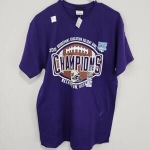 Washington Huskies 2010 Holiday Bowl T Shirt Mens Size M With Tags